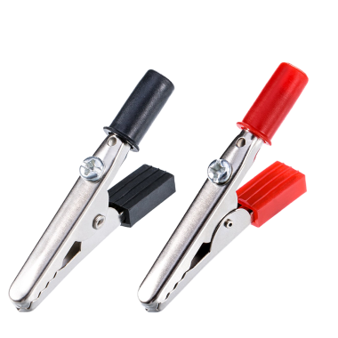 alligator-clips-crocodile-clips-50-mm-long-one-pair-red-amp-black