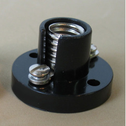 Lamp Holder, Black Color (Miniature Base, Bulb Socket)